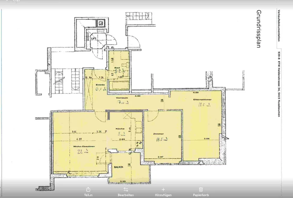 3.5-Zimmer-Wohnung mit Traumaussicht und Lift