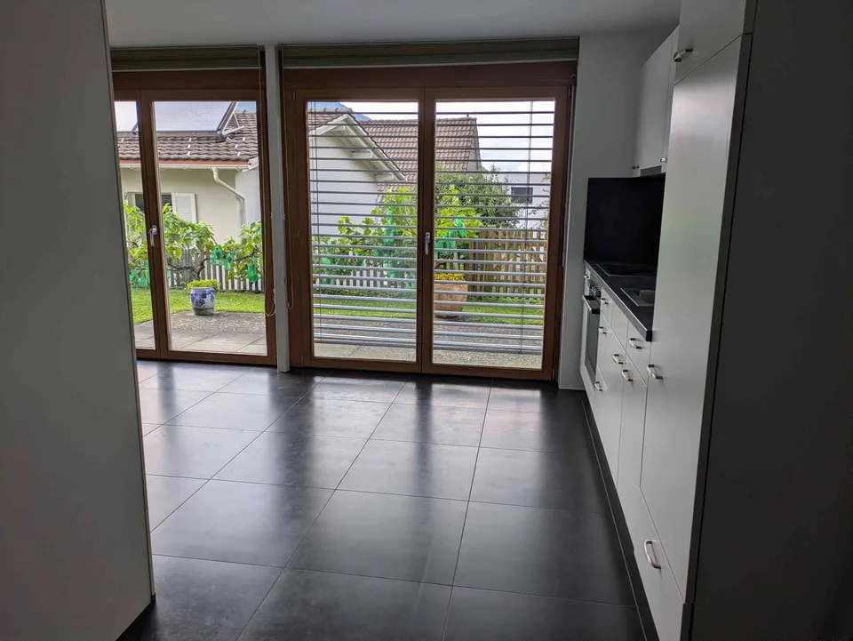 1.5 Zimmer-Wohnung mit Gartensitzplatz