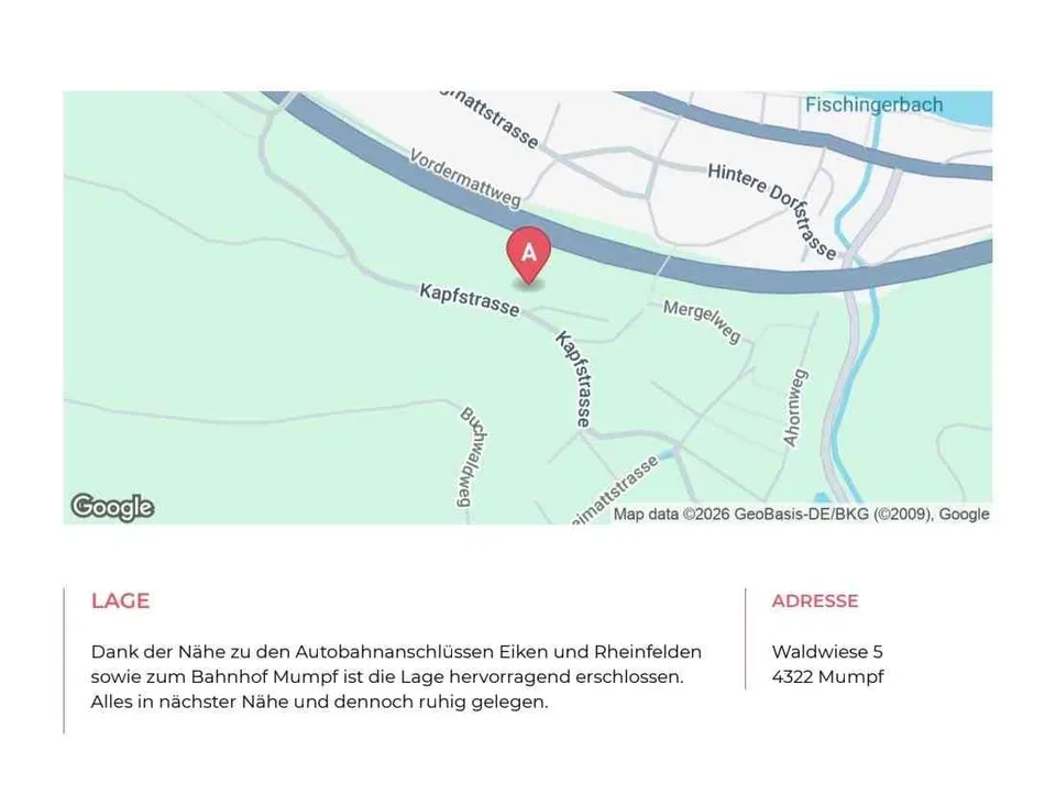 Freistehendes 5-Zimmer-Einfamilienhaus in Mumpf zu vermieten | Grosser