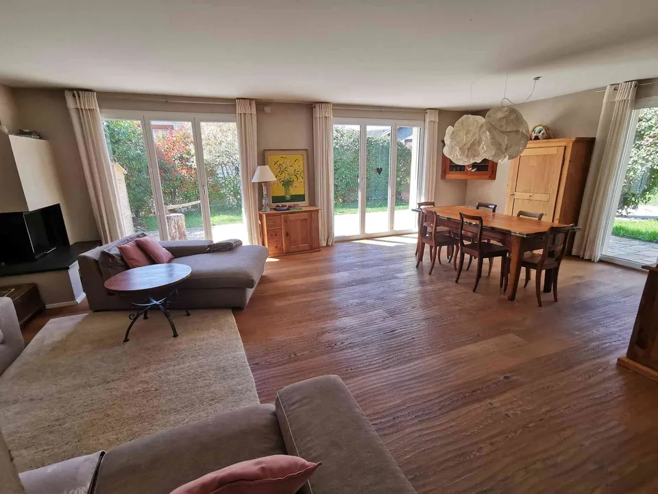 Modernes Haus mit schönem Garten zu vermieten in Gempen