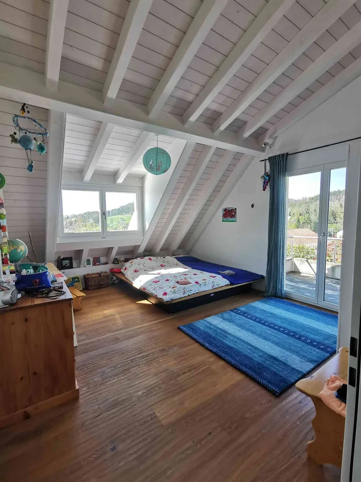 Modernes Haus mit schönem Garten zu vermieten in Gempen