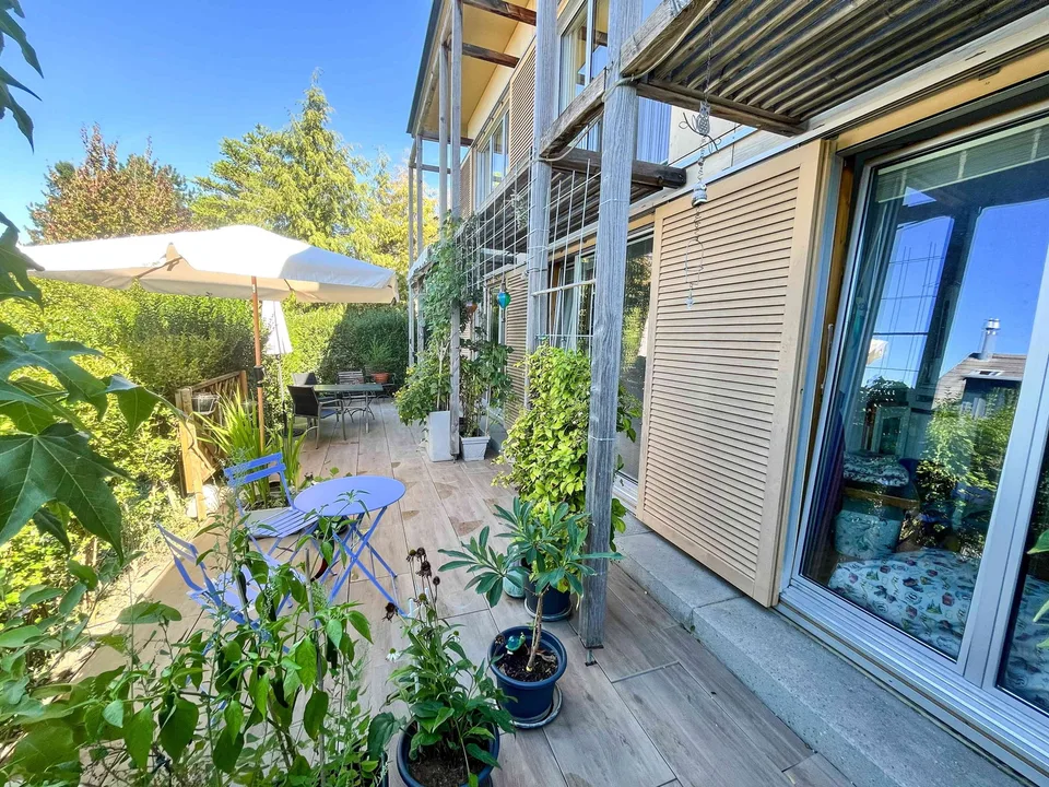 Gartenwohnung mit Panoramablick · 3.5 Zi · 97 m² inkl. Hobbyraum – Foto 12 von 13