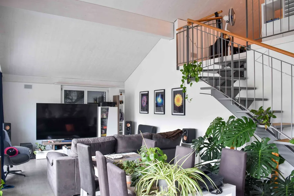4½-Zimmer-Maisonette mit 33 m² Loggia & Alpsteinblick – 2 TG-Plätze