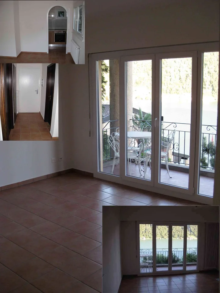 3-Zimmer Wohnung mit Panoramablick und großem Pool
