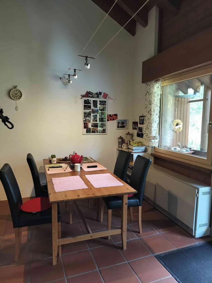 3.5 Zimmer Hausteil oberhalb von Churwalden in Waldesnähe