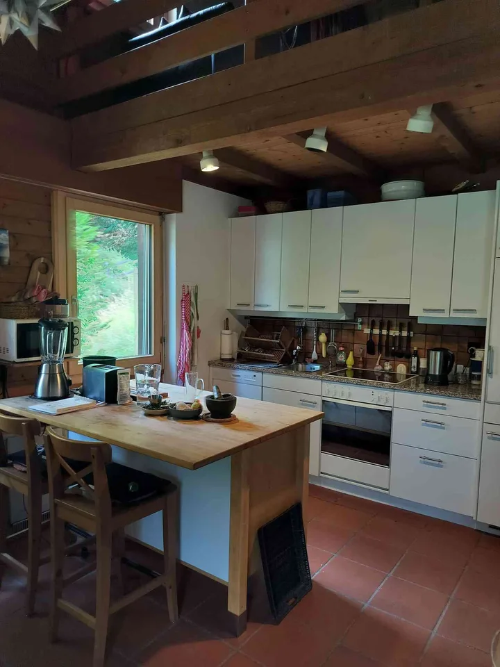 3.5 Zimmer Hausteil oberhalb von Churwalden in Waldesnähe