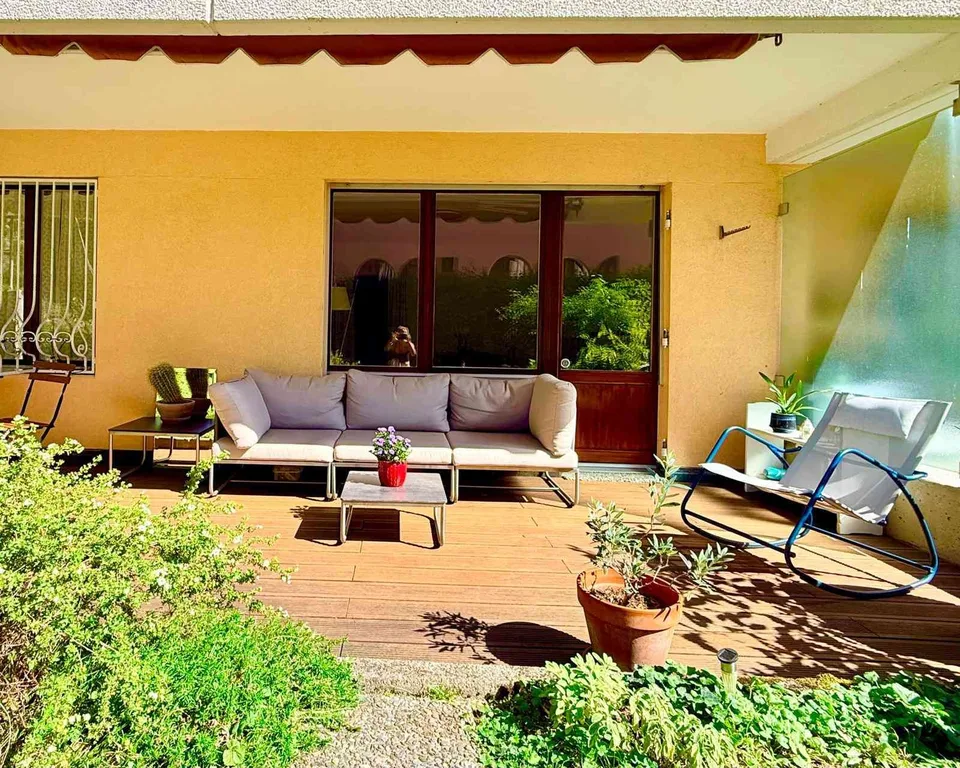 2 pièces grande terrasse