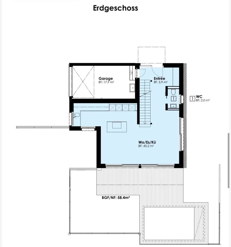 Exklusives 4.5 Zi. EFH in schönem Wohnquartier – photo 9 sur 10