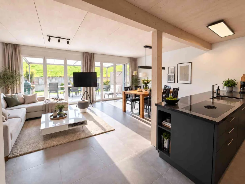 Neuwertig am Waldrand – 5.5-Zimmer-Haus mit Garten & Doppelgarage – foto 1 di 20