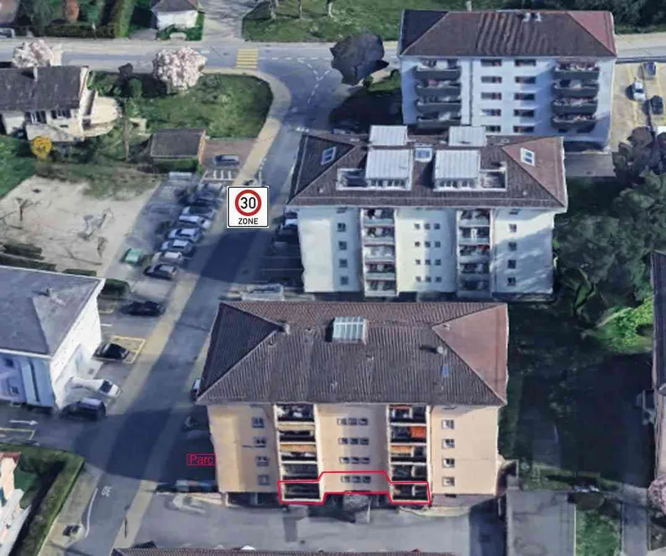 Bussigny, chemin de Roséaz 22, à vendre, appartement 3,5 pièces – Foto 2 von 9