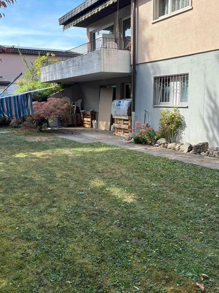 1,5-Zimmer-Wohnung mit Garten, Sitzplatz, Keller und eigenem Waschturm – Foto 2 von 8