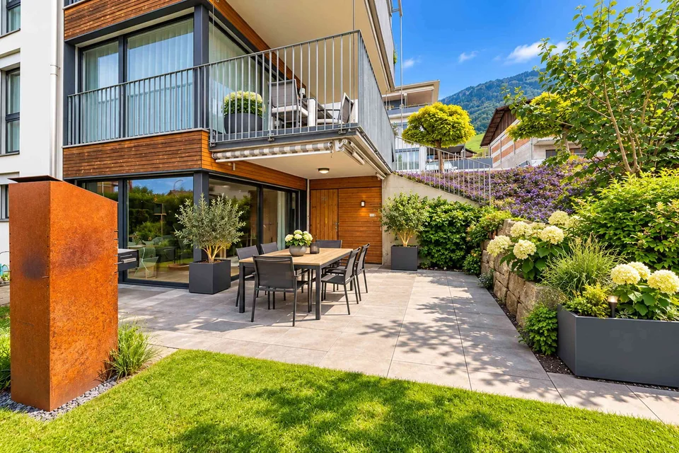 "3-Zimmer-Wohnung mit privatem Gartensitzplatz – Wohnen mit eigenem... – photo 10 of 13
