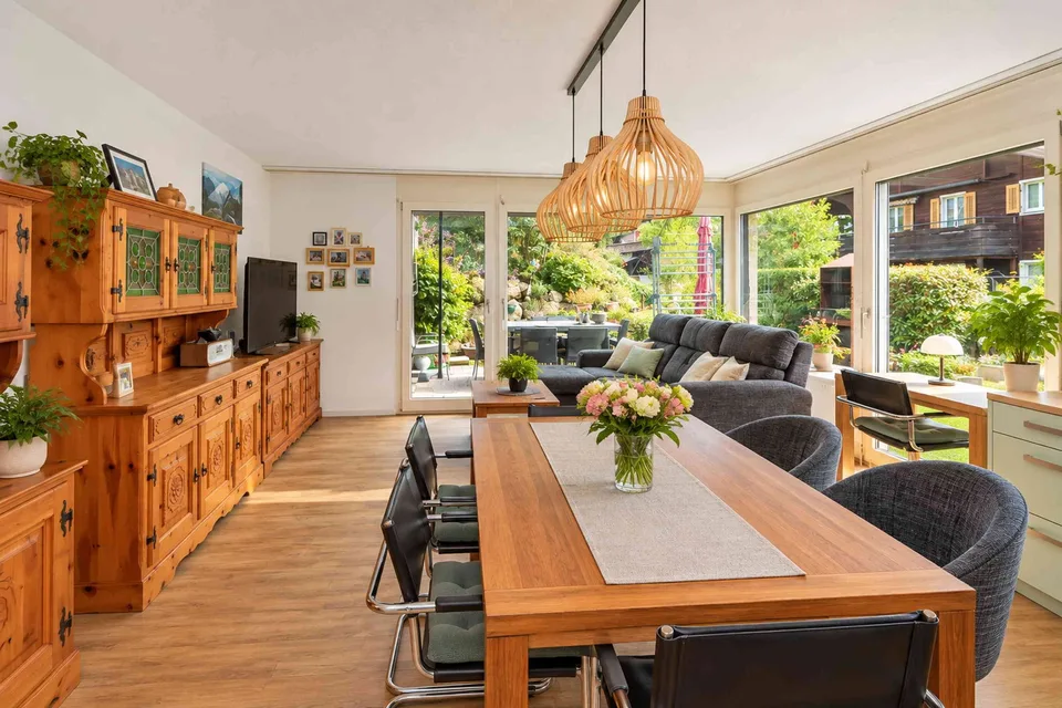 "3-Zimmer-Wohnung mit privatem Gartensitzplatz – Wohnen mit eigenem... – photo 3 of 13