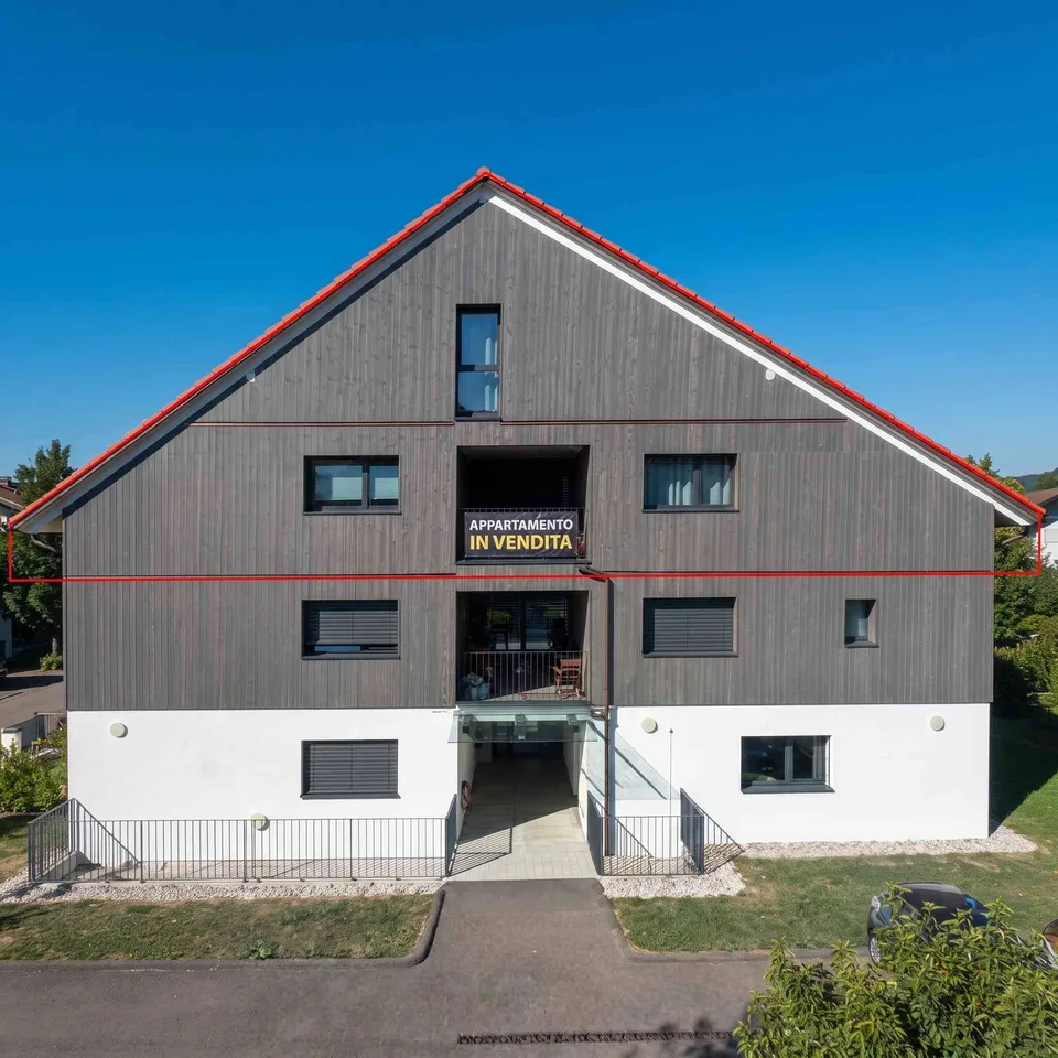Duplex sous les combles avec terrasse – Foto 10 von 11