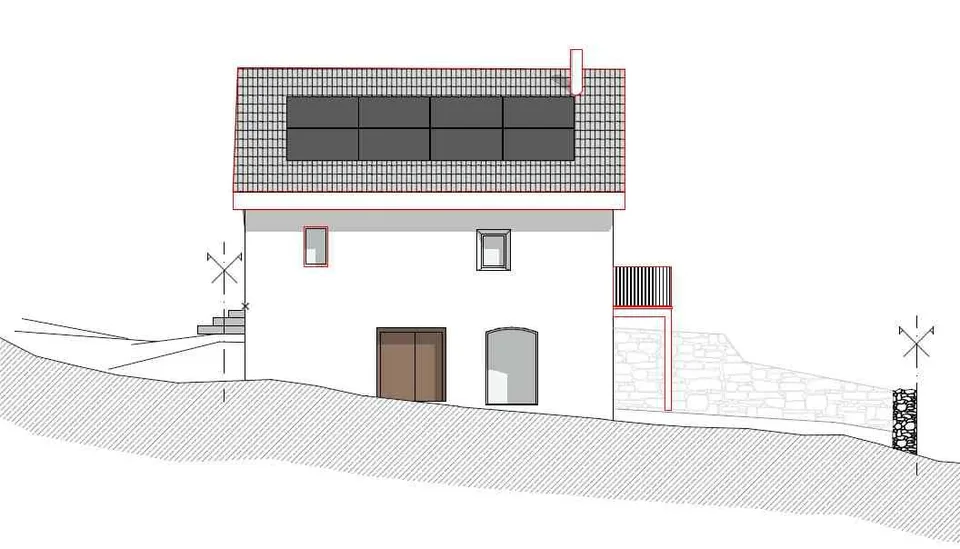Neubau mit Bewilligung - Nuova costruzione con licenza edilizia – Foto 6 von 8