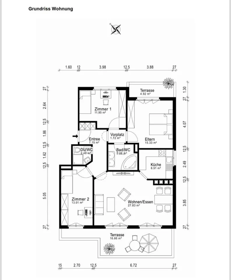 Helle Dachwohnung an zentraler Lage – photo 10 of 12