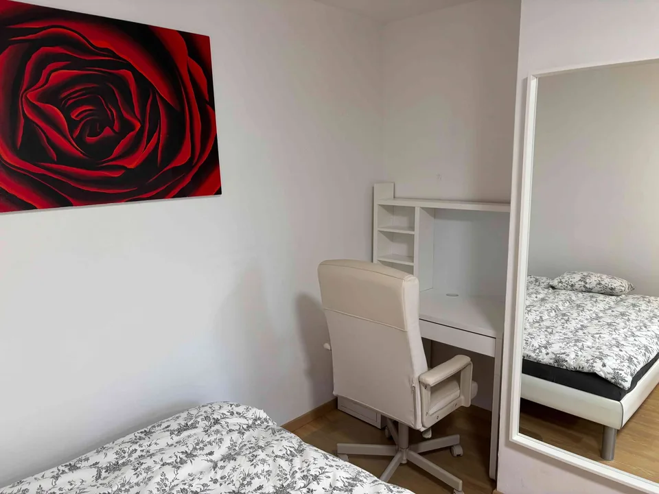 Möblierte Wohnung (renoviert), zentrale Lage *ab 3 Monaten* zu mieten – Foto 5 von 8
