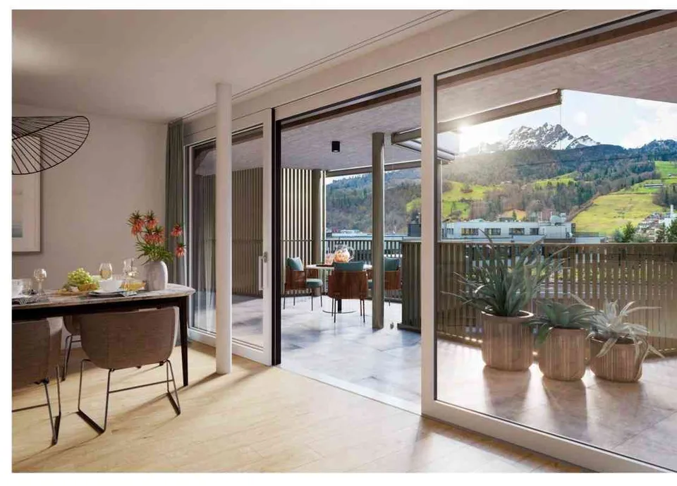 3½-Zimmer-Wohnung im 6. OG mit Balkon (Erstbezug) – Foto 8 von 9