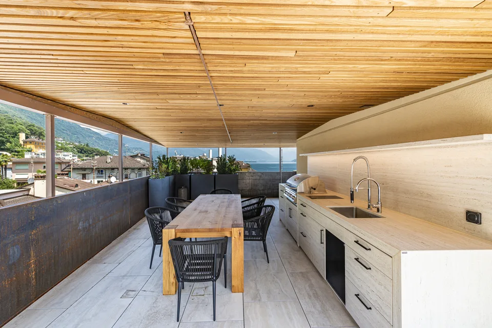 Attico-duplex con vista sul Lago Maggiore