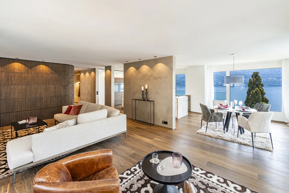 Attico-duplex con vista sul Lago Maggiore