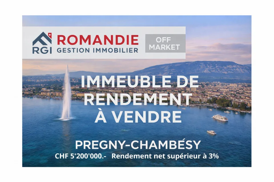 Immeuble de rendement - Chambésy