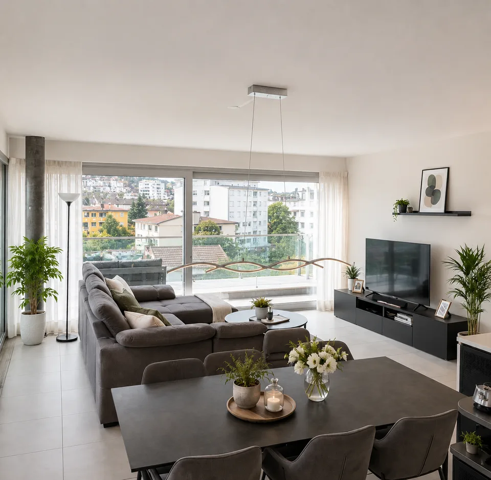Moderno appartamento di 3.5 locali con terrazza a Bellinzona