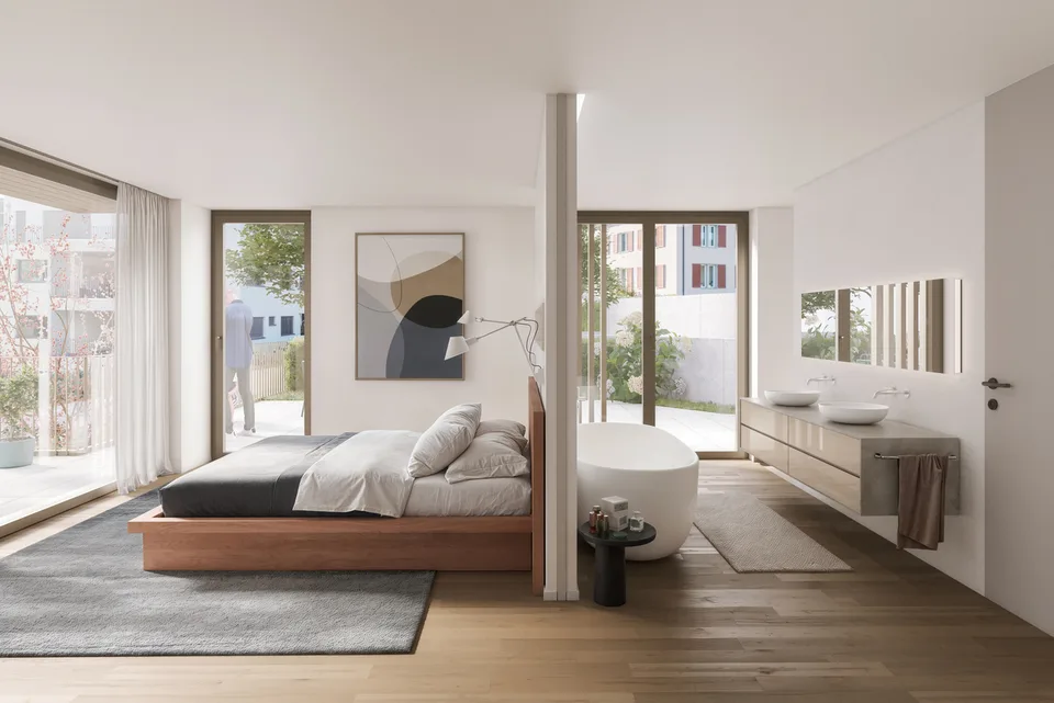 Résidence Épuré Neubau | Appartement de jardin exclusif