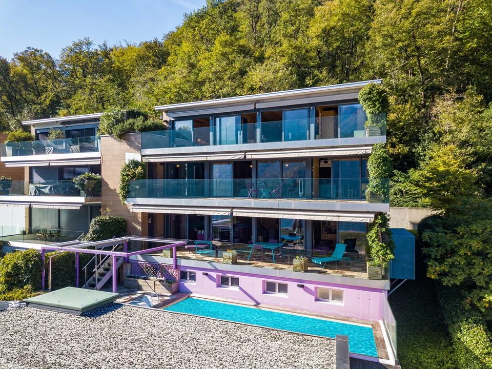 Attico-triplex con piscina privata e splendida vista – Foto 12 von 22