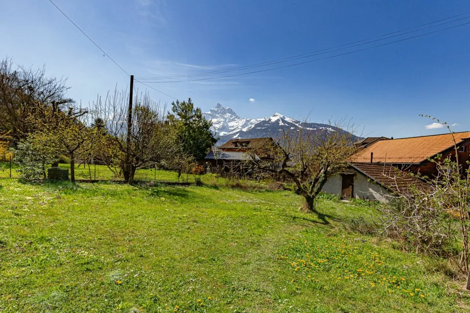 Maison villageoise avec 3 appartements, grand jardin privatif et vue sur Les Dents du Midi ! – photo 17 sur 17