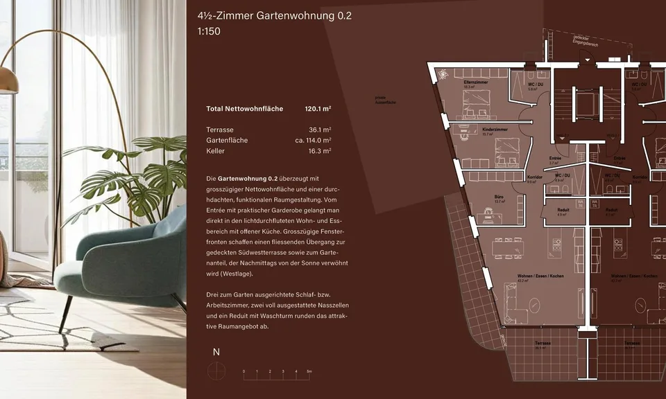 Müliacker – Gartenwohnung 0.2