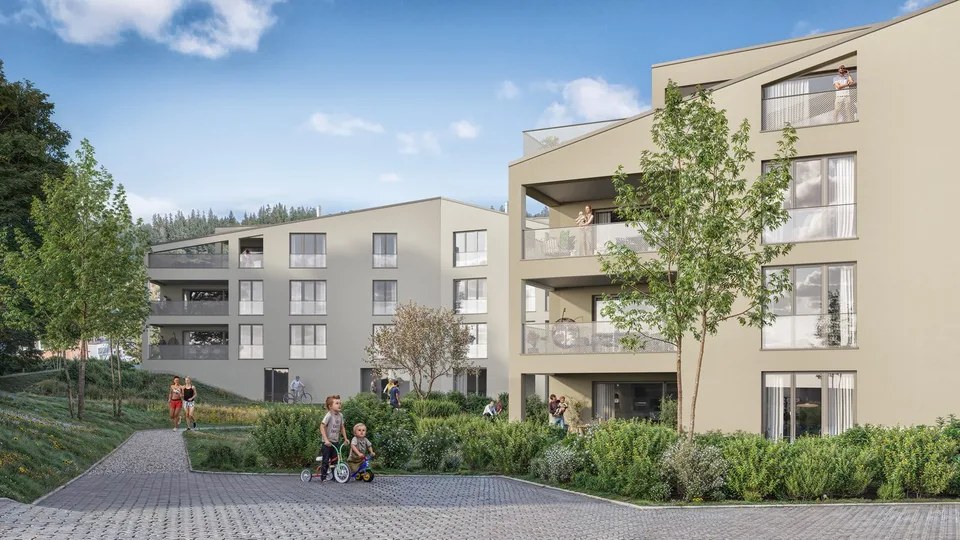 Superbes appartements de 3.5, 4.5 et 5.5 pcs à vendre en PPE dans un cadre verdoyant à Saignelégier