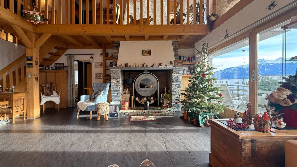 Chalet familial 5.5 pces + Appartement 3.5 pce - Chermignon