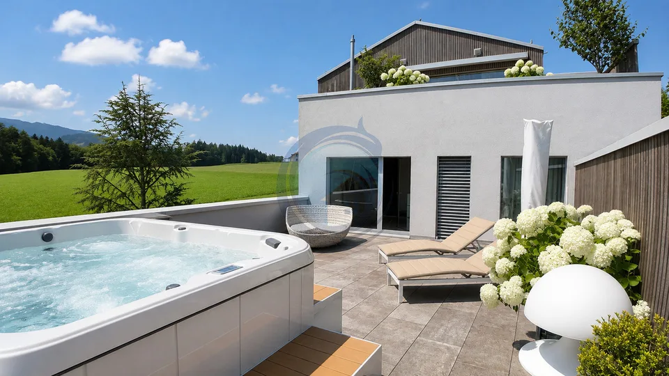 Magnifica villa contemporanea di 7,5 locali a Morlon