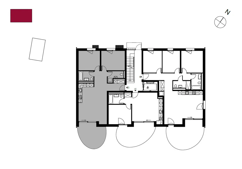 Appartement A3 - 3,5 Zimmer