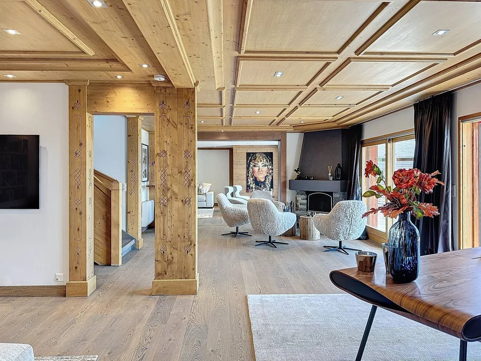 EXCLUSIVITÉ - Magnifique chalet avec vue panoramique sur la plaine du Rhône et les Alpes