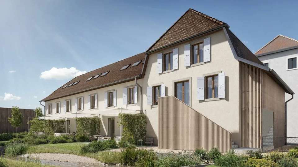 Au Bord des Berges - Élégante villa mitoyenne de 4,5 pièces