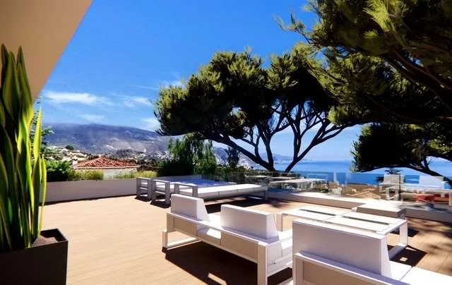 Roquebrune Cap Martin, villa contemporanea con vista mare e piscina – foto 7 di 8