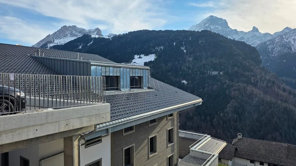 Appartamenti in mansarda di 4,5 locali in una nuova residenza a Gryon.