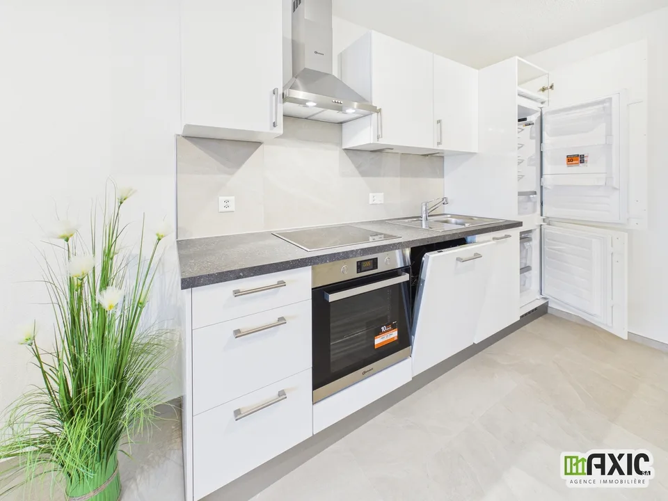 Charmant appartement de 3 pièces au 1er étage à Alle