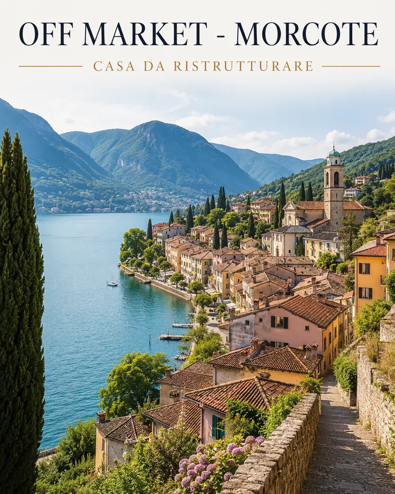 OFF MARKET-MORCOTE | CASA STORICA DA RISTRUTTURARE