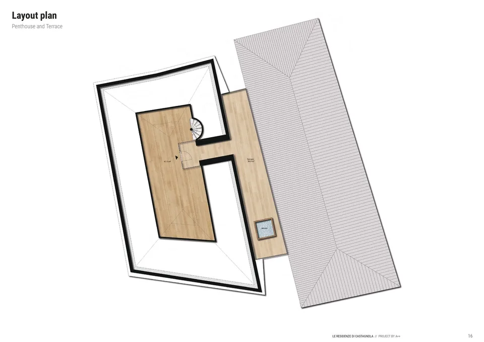 PENTHOUSE / ATTICO 6.5 LOCALI -Terrazza privata, jacuzzi e vista lago a 360° ( posti auto esclusi) – Foto 10 von 11