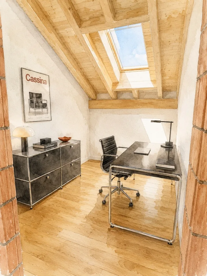 BAUPROJEKT "FLURA" WOHNUNG DACHGESCHOSS