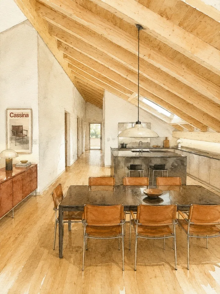 BAUPROJEKT "FLURA" WOHNUNG DACHGESCHOSS