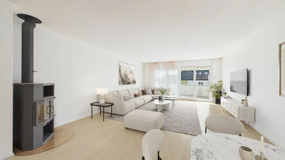 Helle 4.5-Zimmer-Wohnung mit beeindruckendem Berg- und Naturblick