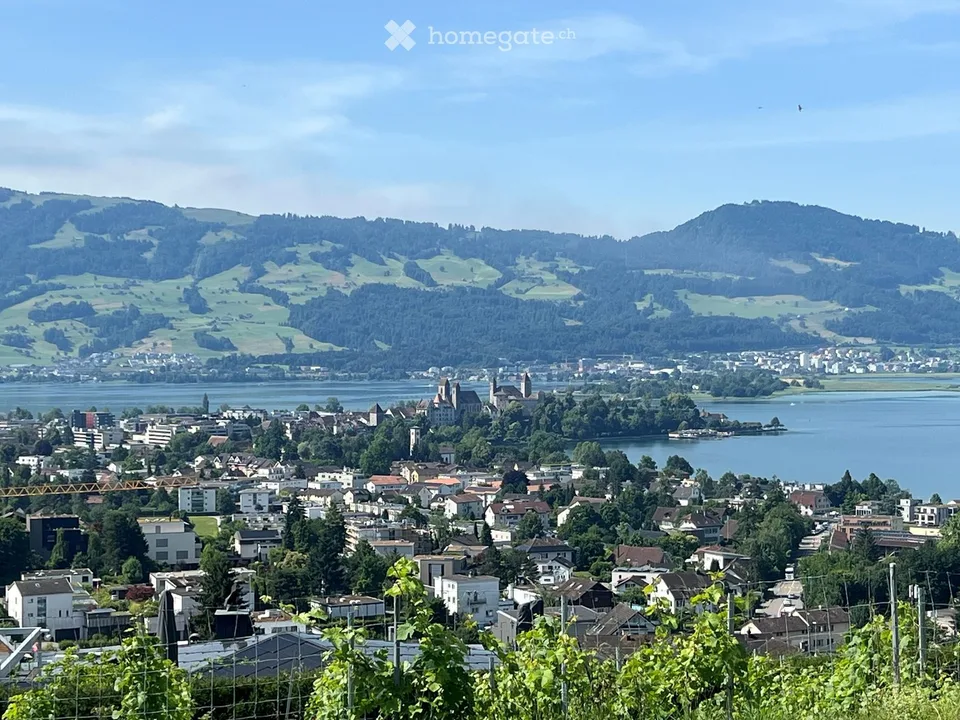 Traumhaftes Bauland mit herrlicher Aussicht in Rapperswil-Jona