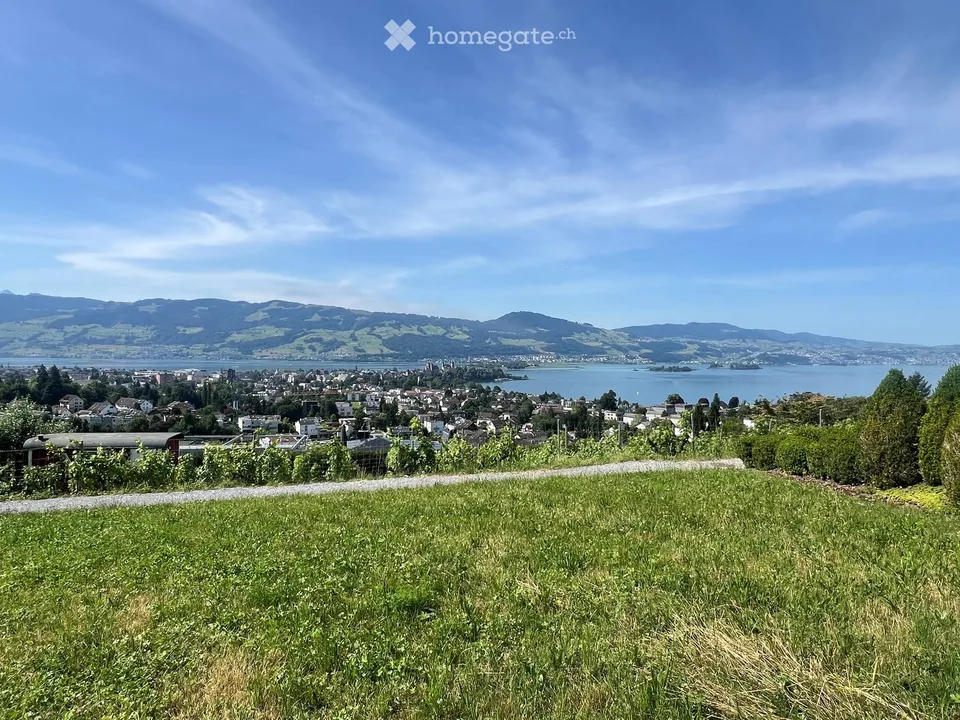 Terreno da sogno con vista magnifica a Rapperswil-Jona