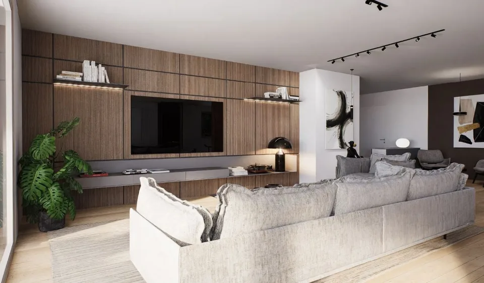 CAPOLAGO – 3.5 LOC, DESIGN MODERNO E VISTA LAGO  (APP. 1)