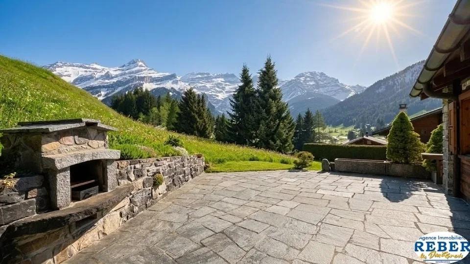 Genau die Art von Chalet, die man sich vorstellt, wenn man von der Schweiz träumt.