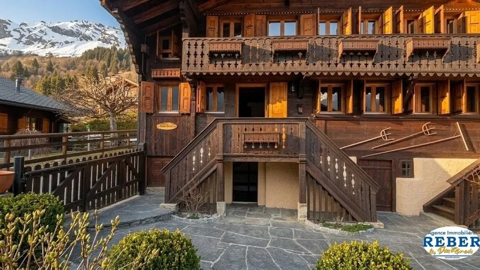 Genau die Art von Chalet, die man sich vorstellt, wenn man von der Schweiz träumt.