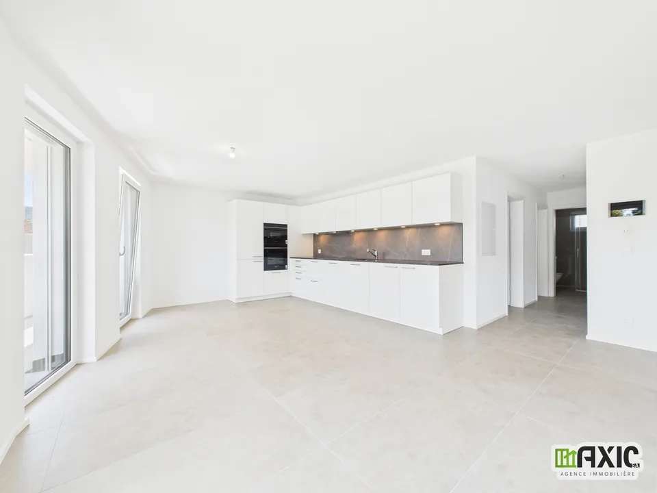 Rossemaison - Appartement neuf de 4.5 pièces Minergie-P avec balcon